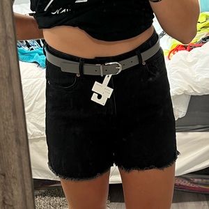 Reversible Black and Grey Belt
